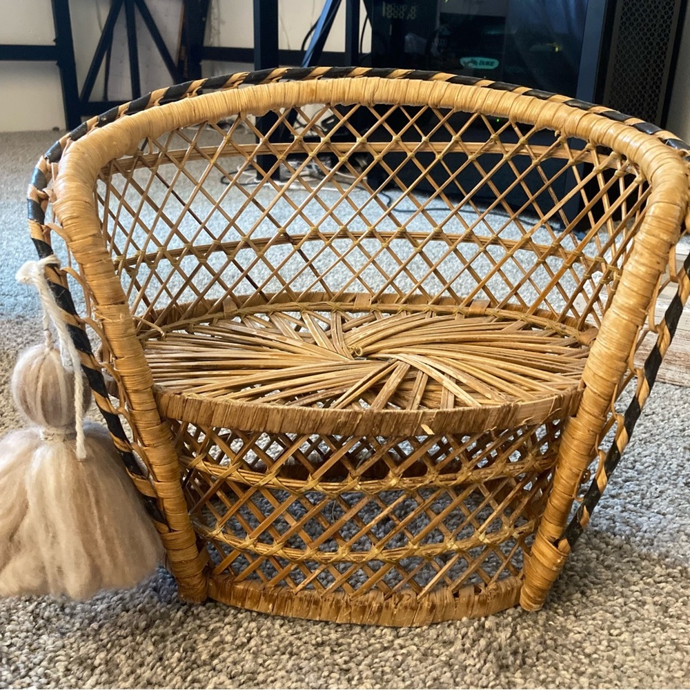 Handmade doll chair
